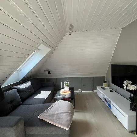 شقة Lovely Penthouse With Private Outdoor Terrace برغن